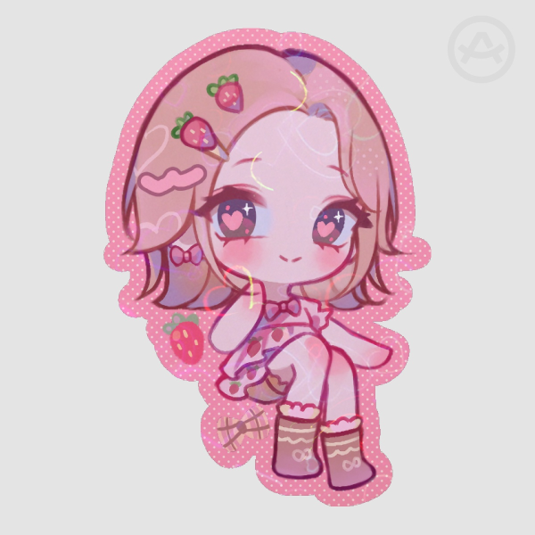 Nana Hachi Die Cut Stickers