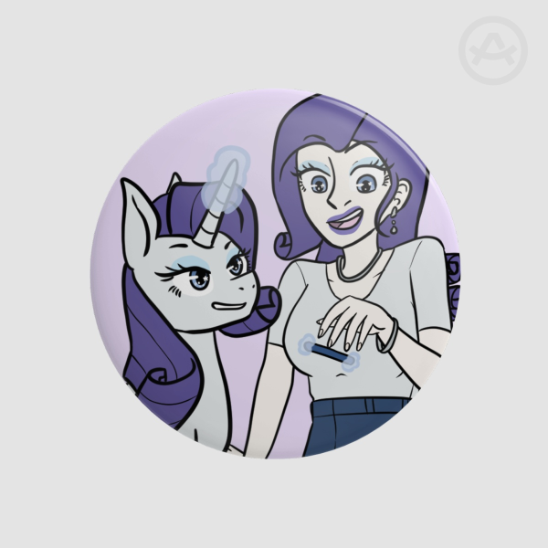Rarity Badges (Button Pins)