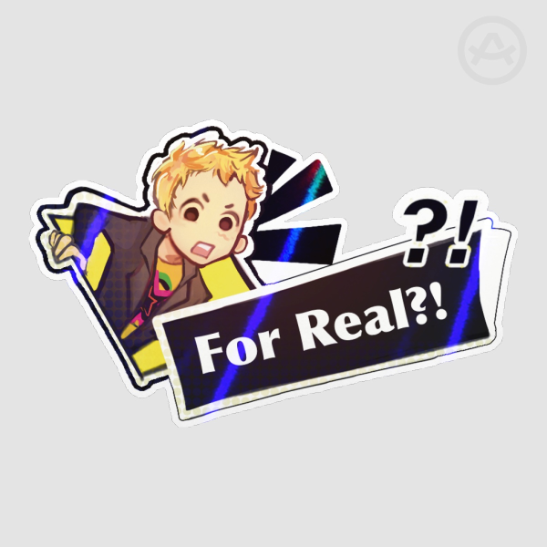 Ryuji Sakamoto “For Real” Persona Sticker