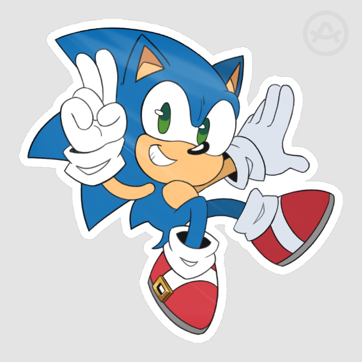 Sonic the Hedgehog | Glossy sticker
