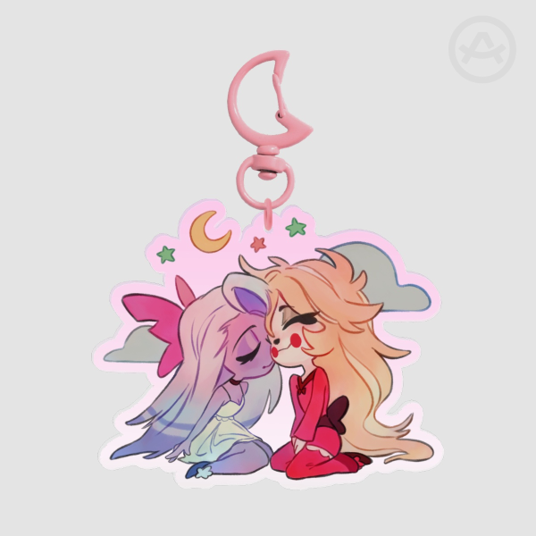 Sleepy chaggie Acrylic Charm