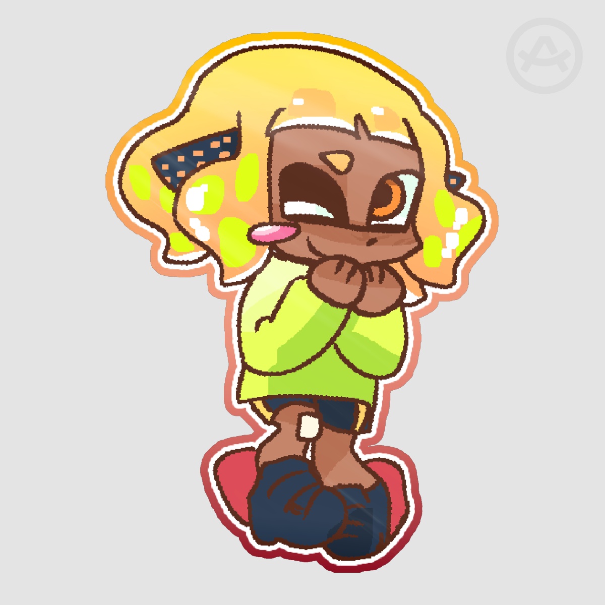 agent 4 sticker!