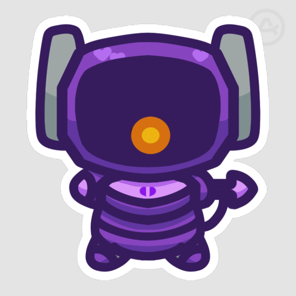 Shockwave Pebble Sticker