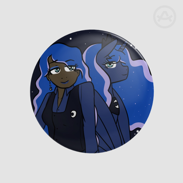 Princess Luna Badges (Button Pins)