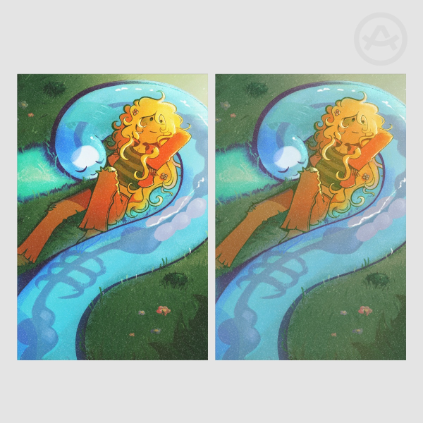 Holographic Fern Photocard