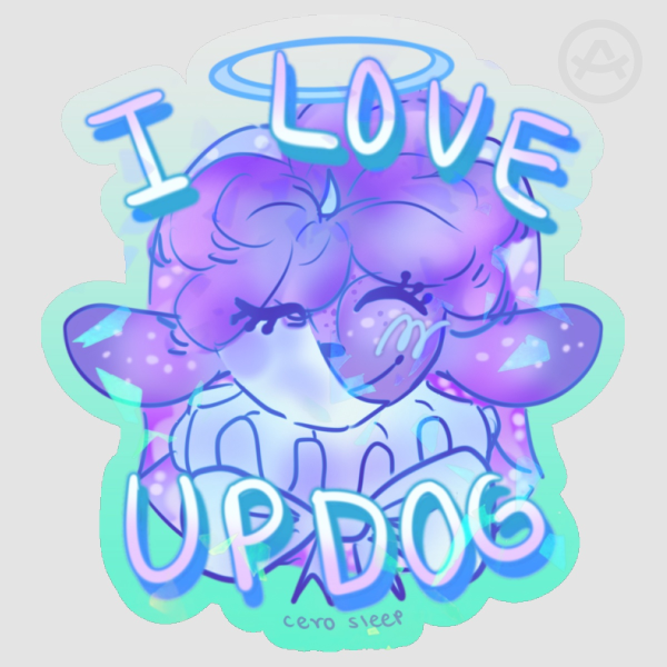 Updog Nimbus Sticker
