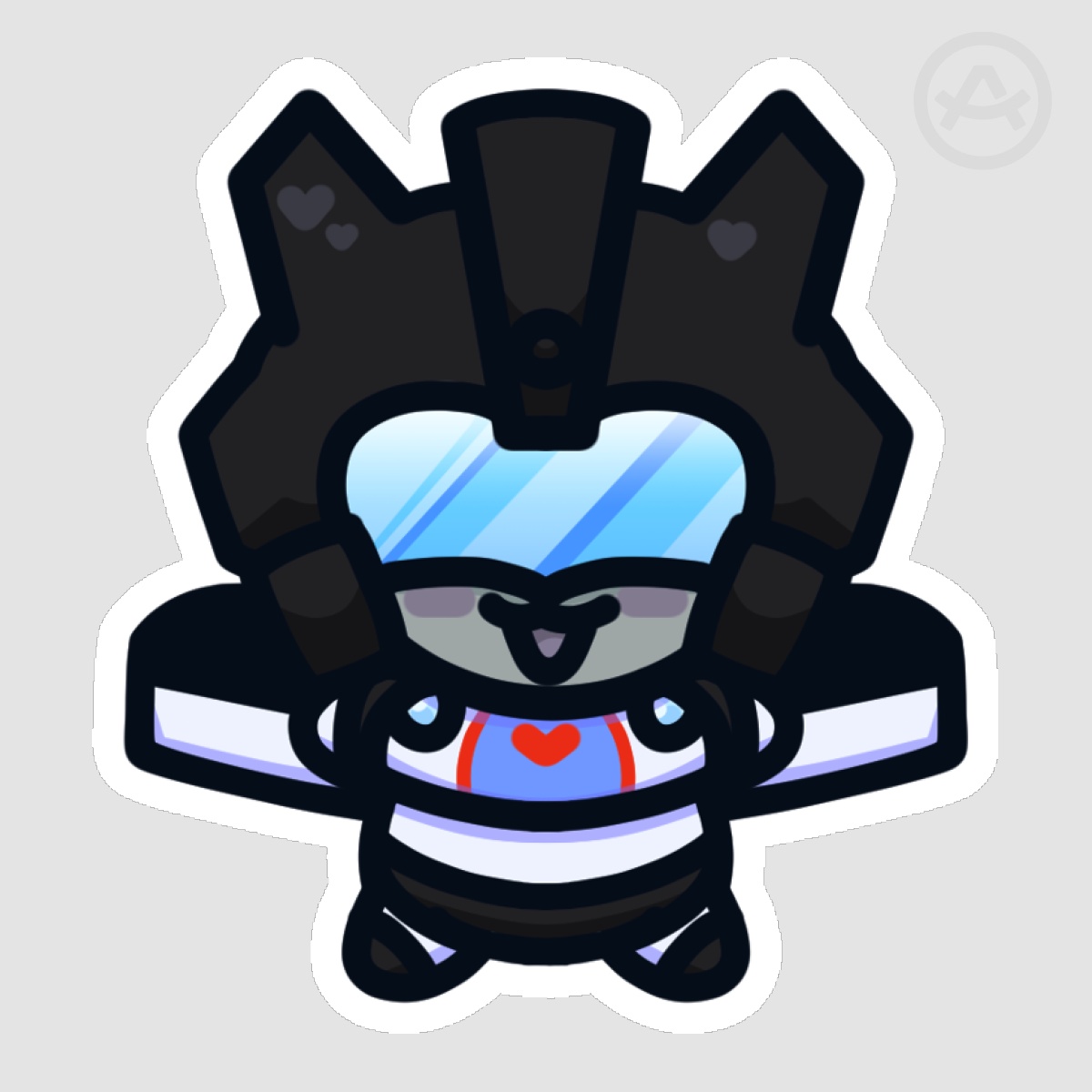Jazz Pebble Sticker