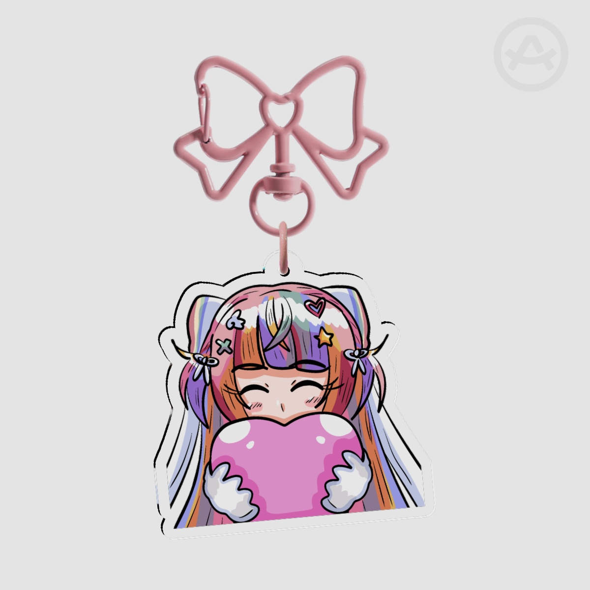 Dreamie Heart Keychain (Double-Sided)