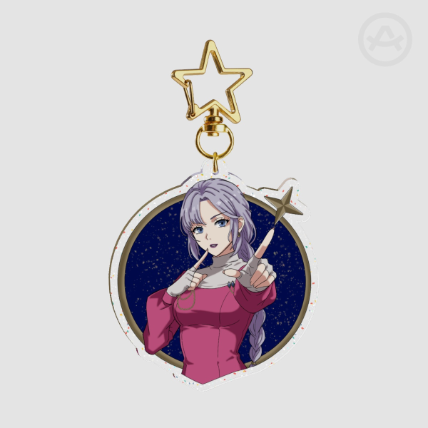 Your personal Star, Glitter Acrylic Keychain