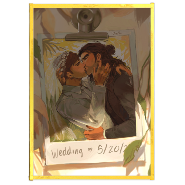 Newlyweds, flambert, Robert, flambae - 5.8" x8.3"(148x210mm)