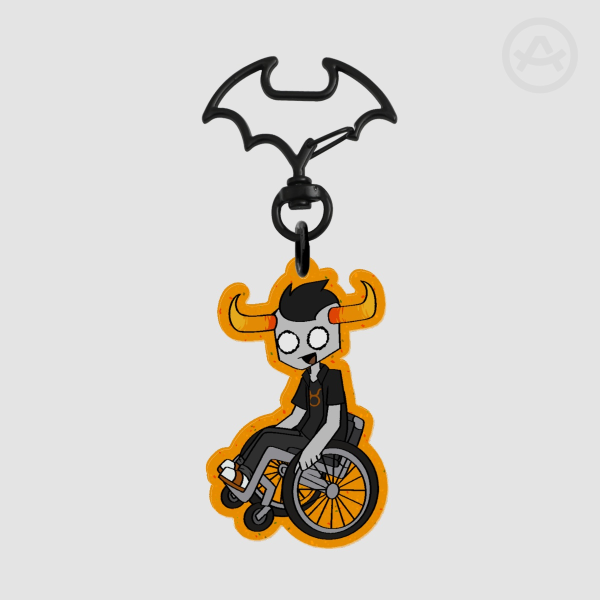 Tavros Nitram emo art style acrylic charm