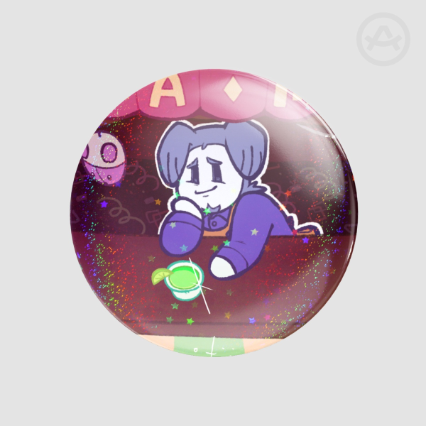 Ramb Button Badge