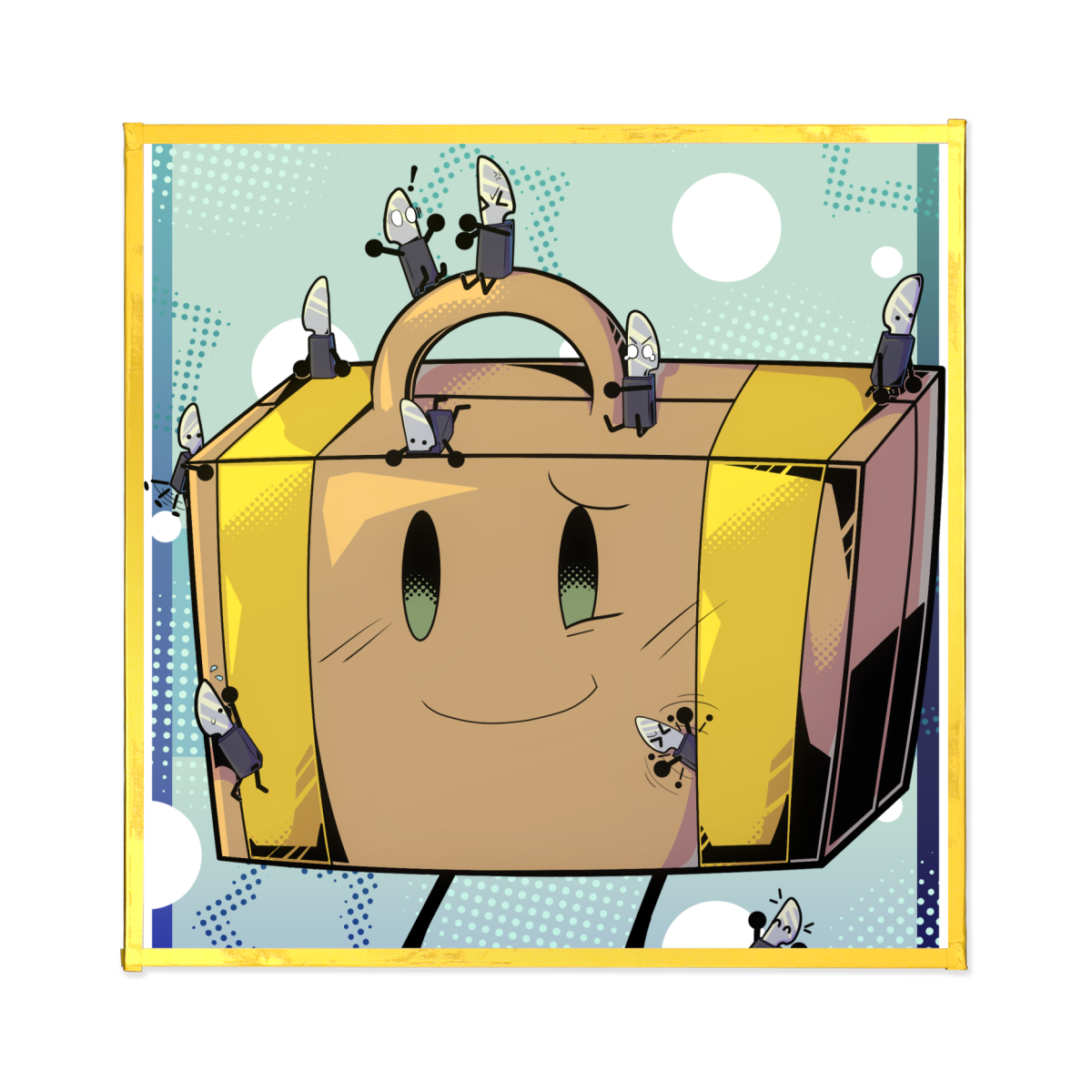 There's So Many of You! Knifecase Artboard(Suitcase Ver.)