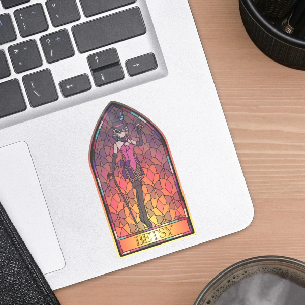 Betsy Grayson OPAQUE Stained Glass Sticker