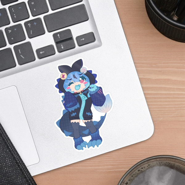 Lazuli Kaiju Outfit Sticker