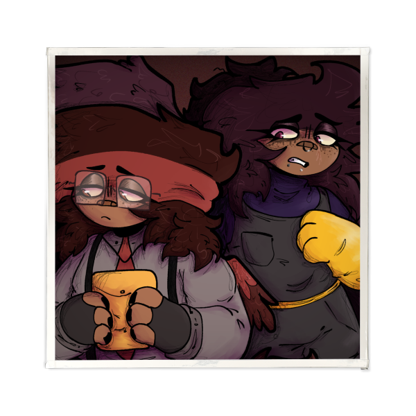 Factory Workers Art Board Print