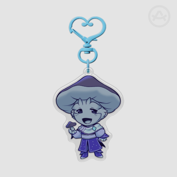 Stiubhart The Shroomlet Epoxy Acrylic Keychain