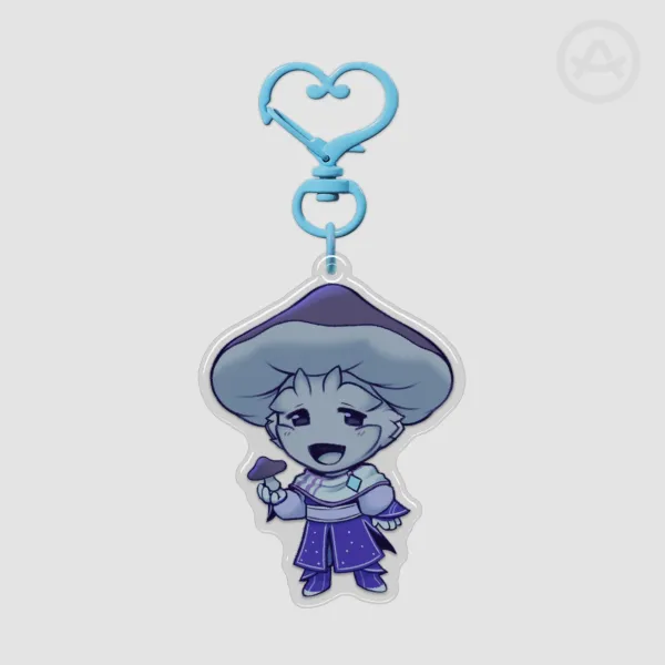 Stiubhart The Shroomlet Epoxy Acrylic Keychain