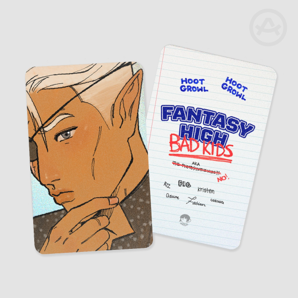 Fantasy High Fabian Seacaster Photocard