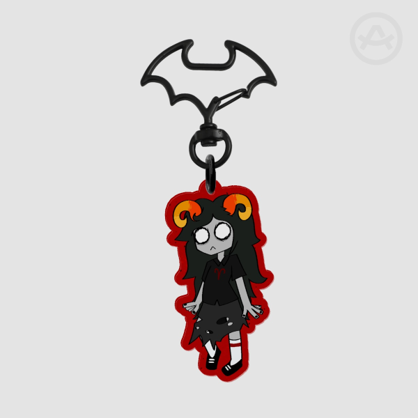 Aradia Megido emo art style acrylic charm