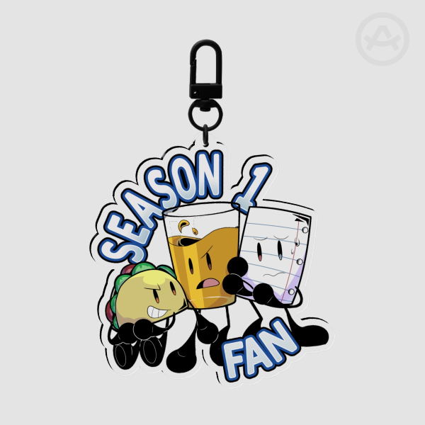 Inanimate Insanity Season 1 Fan Acrylic Keychain