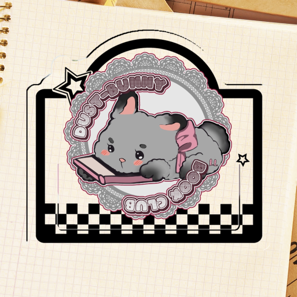 Dust-bunny Book Club Bookmark