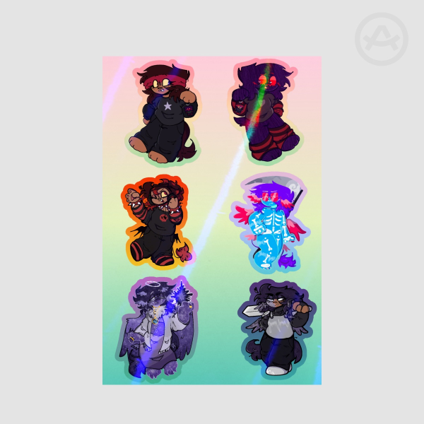 Amidst Sticker Sheet 1