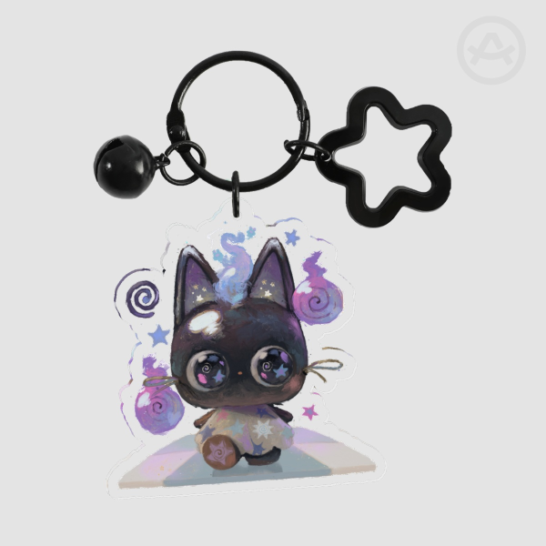 MOMO | CANDLE Clear Acrylic Keychains