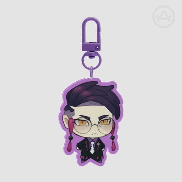 Pokemon legends ZA Corbeau Acrylic Keychain