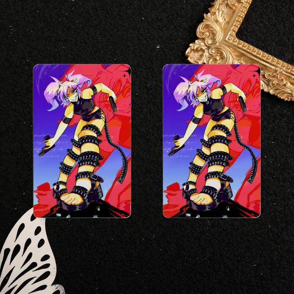 Woomi “Bullet Shoes” Pearl Paper Photocards