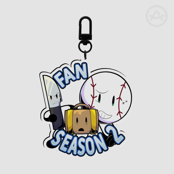 Inanimate Insanity Season 2 Fan Acrylic Keychain