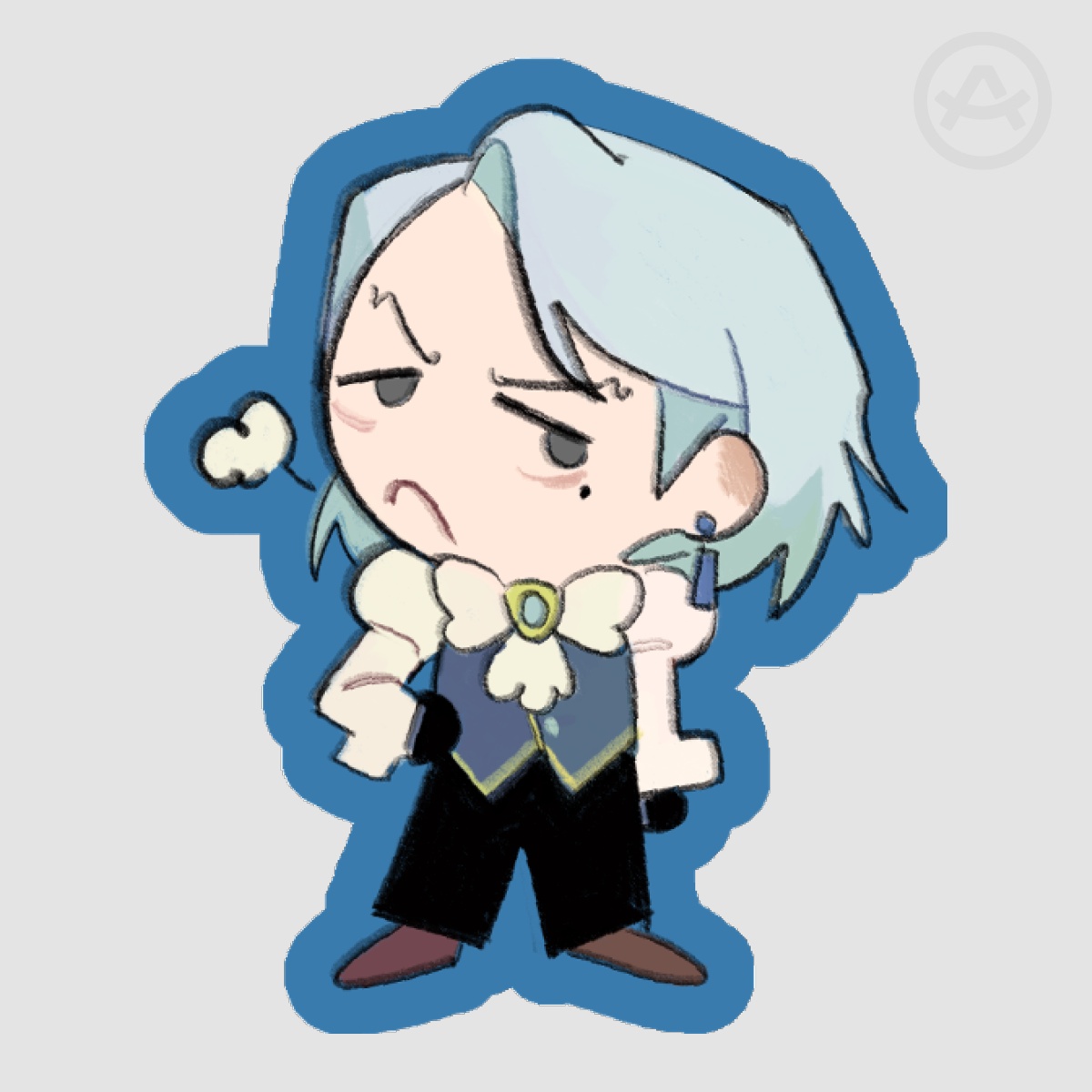 Sticker - Franziska von Karma - Ace Attorney