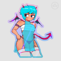 Mint Devil sticker