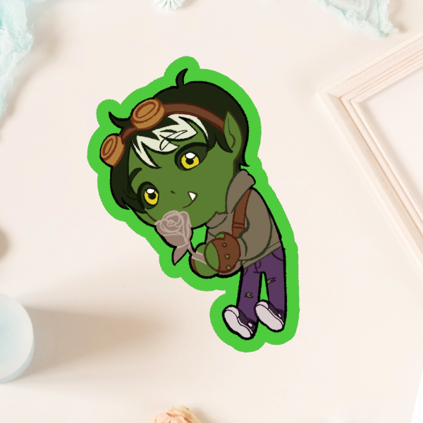 Fantasy High Gorgug Thistlespring Sticker