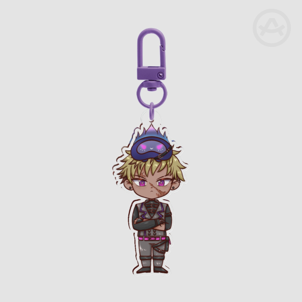 Vanta Clear Acrylic Keychains