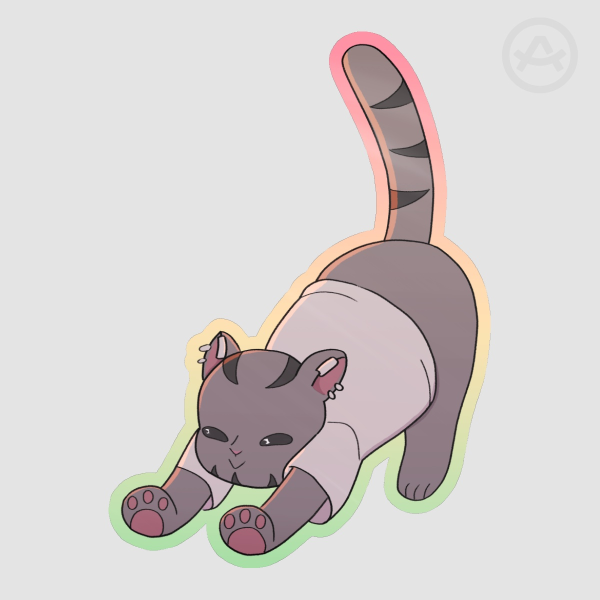 Eurylostretch Colored Edge Die Cut Stickers
