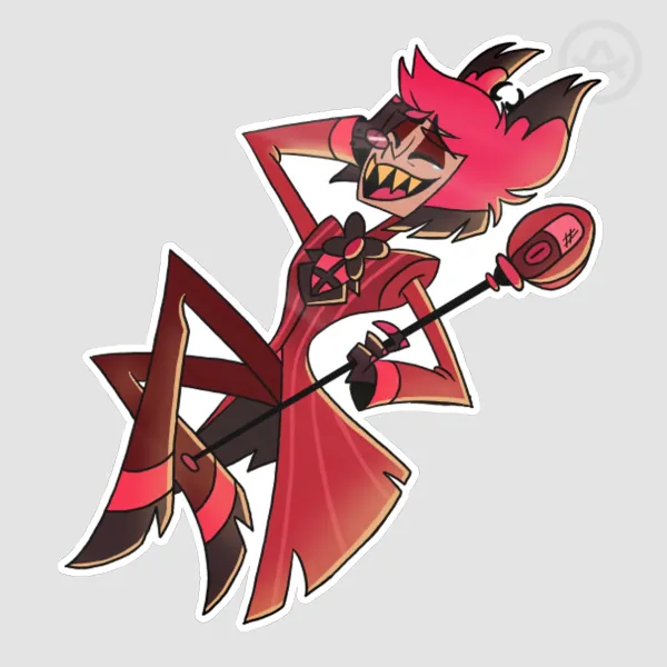 Laughing Alastor Sticker