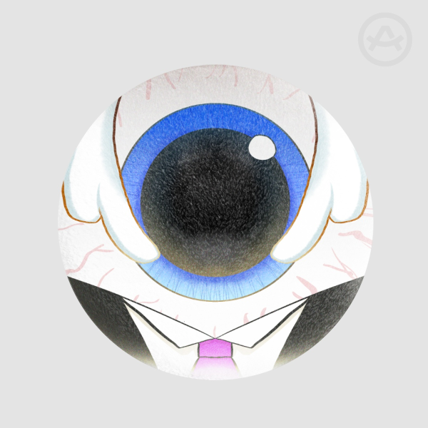 Eggchan Plush Pin