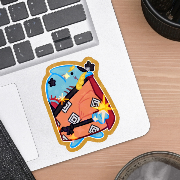 Jinbe Die Cut Stickers