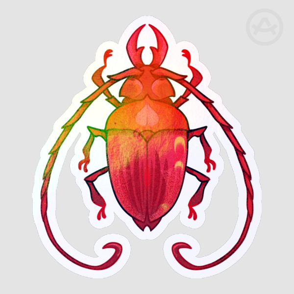 [The Arcana] Red Beetle Sticker