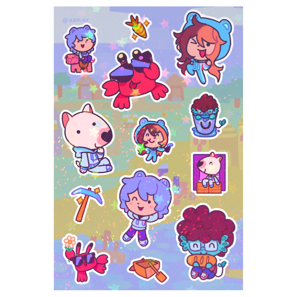 Runners 2 Sticker Sheet