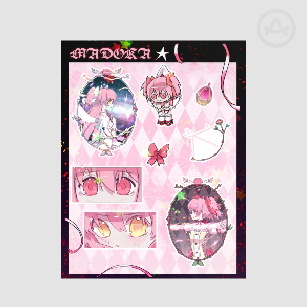 Madoka Kaname Sticker Sheet