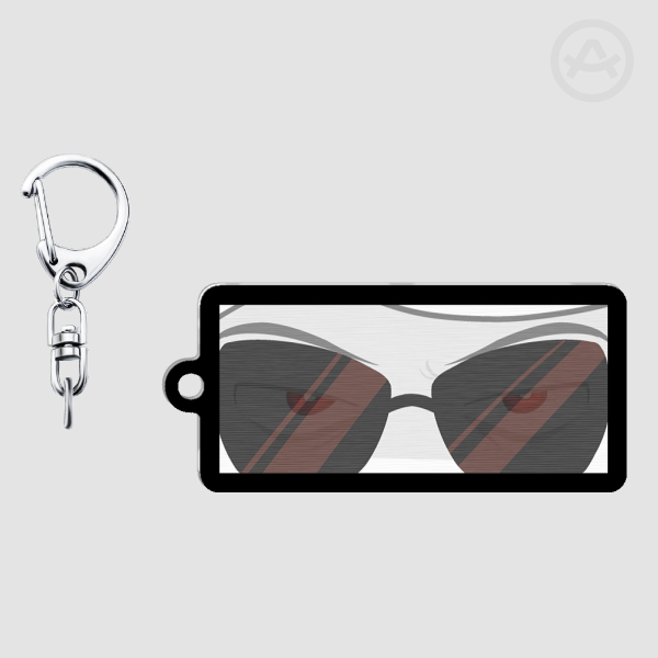 Lenticular Acrylic Keychain- Dave Strider