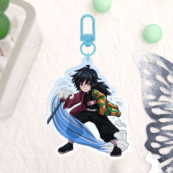 Tomioka Colored Acrylic Keychain