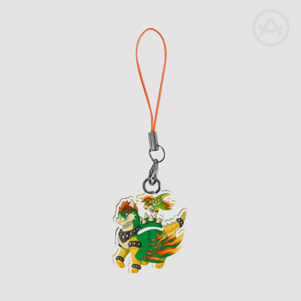 Dragon inspired by Bowser - Phone Charm