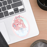 [OC] Naoka Harumiya Pearl Die Cut Sticker