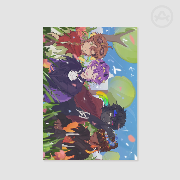UU quartet A5 print