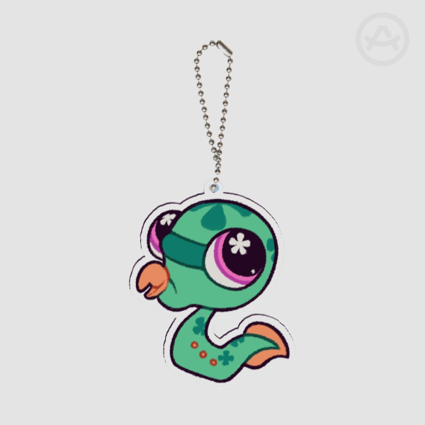 Tully Monster Acrylic Keychain