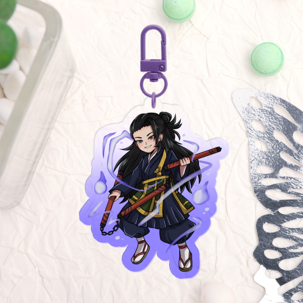 Geto Colored Acrylic Keychain