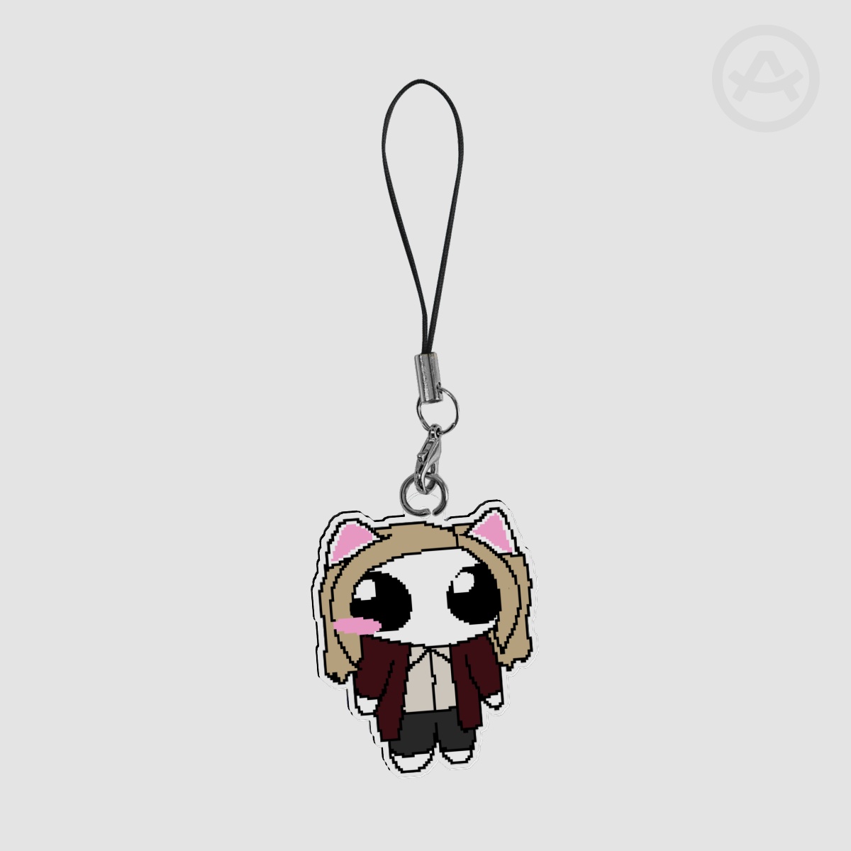 Resident Evil Alyssa Ashcroft Pixel Cat Phonecharm